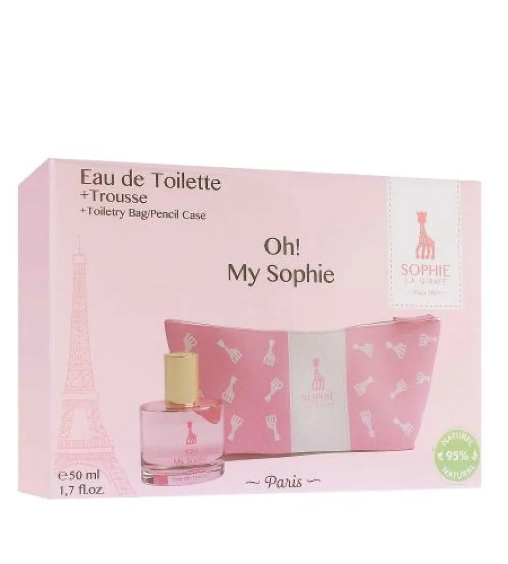 My Sophie darčeková sada pre deti toaletná voda 50 ml + kozmetická taštička 50 ml + kosmetická taštička