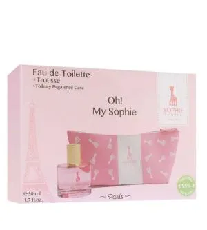 Sophie La Girafe Sophie La Girafe My Sophie darčeková sada pre deti toaletná voda 50 ml + kozmetická taštička