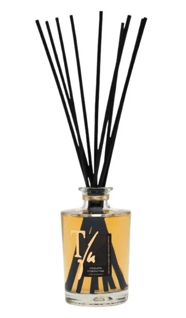 FIORENTINO TYČINKY 250 ml VÔŇA DO DOMÁCNOSTI (vrátane 10 čiernych bambusových tyčiniek, 30 cm)