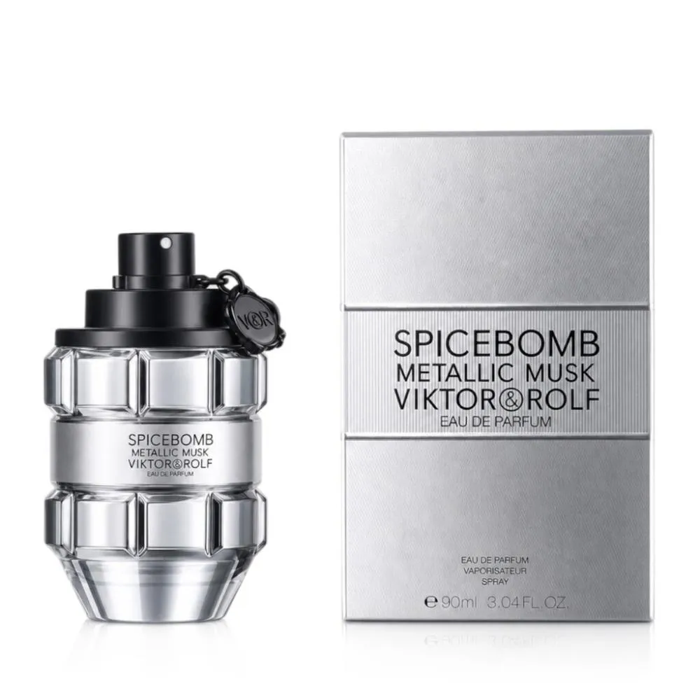 Spicebomb Metallic Musk parfumovaná voda pre mužov 90 ml