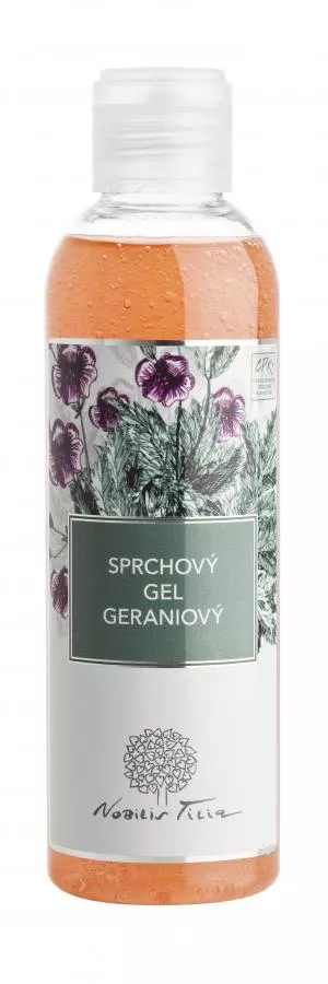 Nobilis Tilia Sprchový gél Geranium 200ml