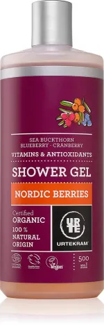 Urtekram Sprchový gél Nordic Berries 500ml BIO, VEG
