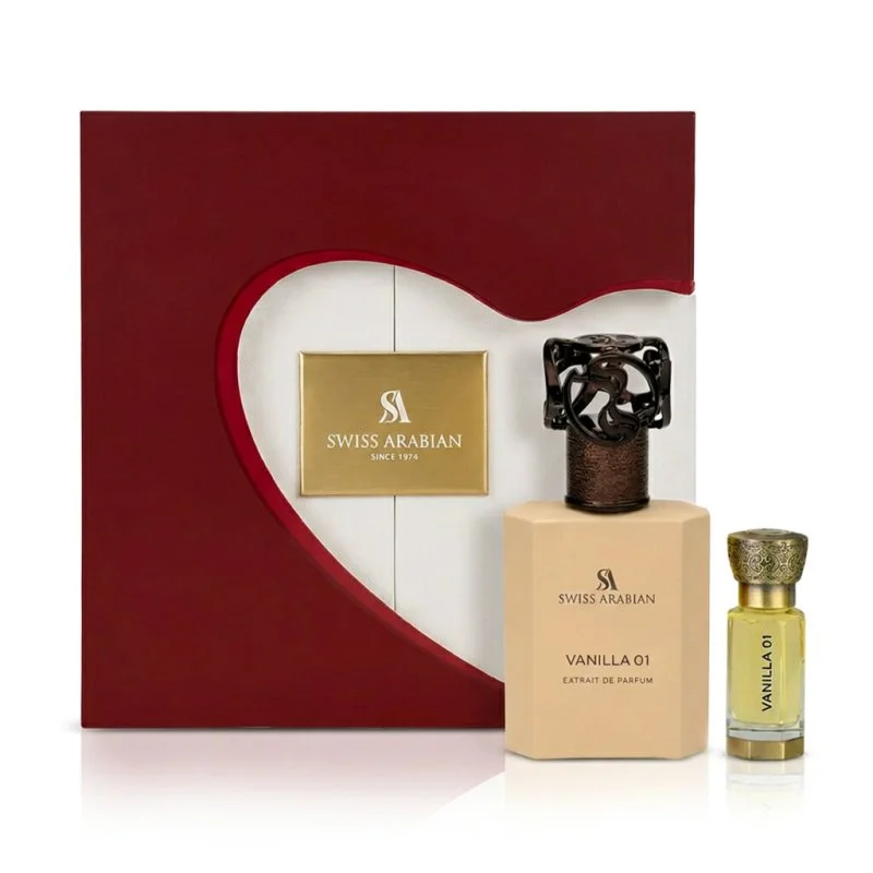 Vanilla 01 50 ml + parfumový olej parfumový extrakt pre ženy 12 ml