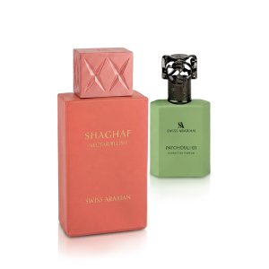 Shaghaf Nectar Blush Patchouli 01 50 ml + EDP Shaghaf parfumový extrakt unisex