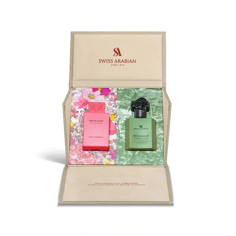 Shaghaf Nectar Blush Patchouli 01 50 ml + EDP Shaghaf parfumový extrakt unisex 75 ml