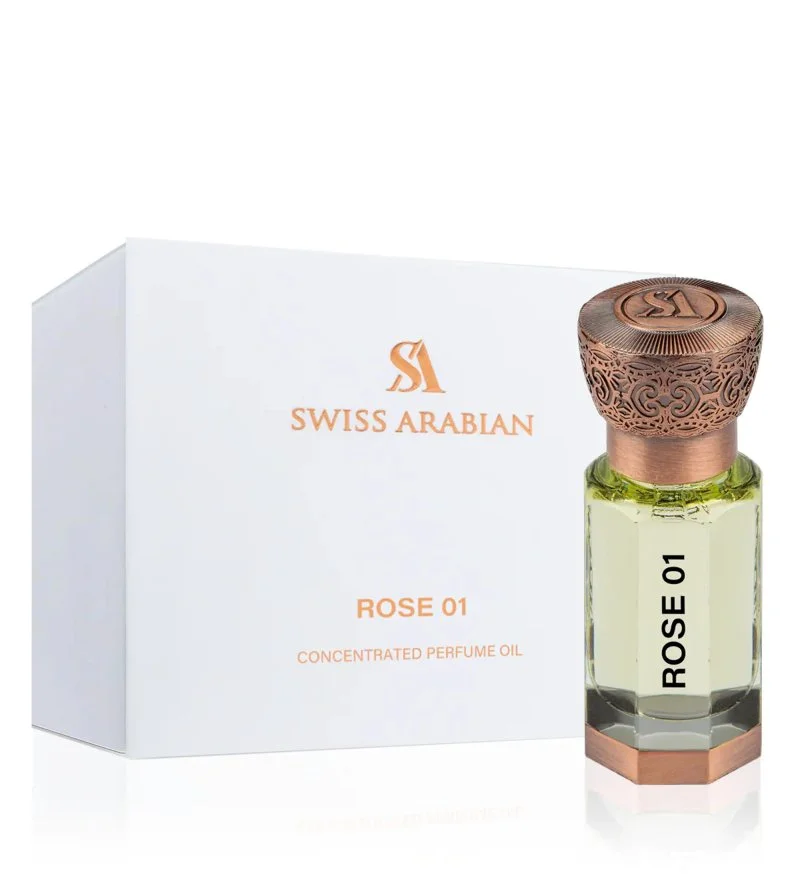 Rose 01 koncentrovaný parfumovaný olej unisex 12 ml