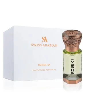 Swiss Arabian Rose 01 koncentrovaný parfumovaný olej unisex