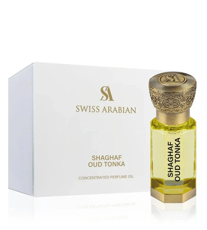 Shaghaf Oud Tonka koncentrovaný parfumovaný olej unisex 12 ml