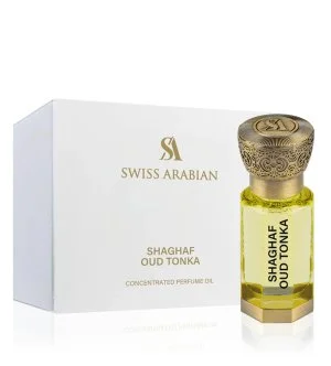 Swiss Arabian Shaghaf Oud Tonka koncentrovaný parfumovaný olej unisex