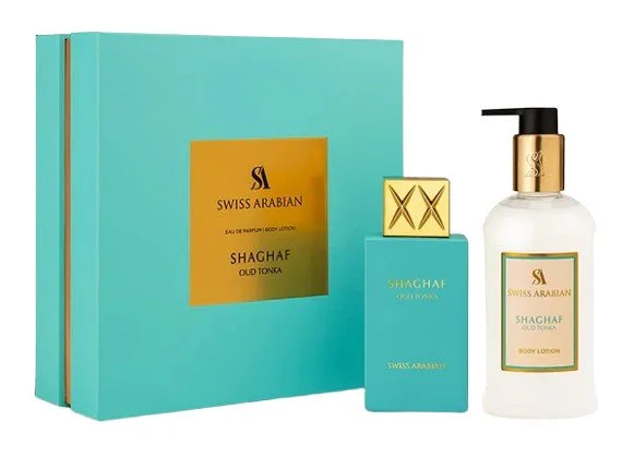 Shaghaf Oud Tonka U 75 ml + telové mlieko parfumovaná voda 300 ml