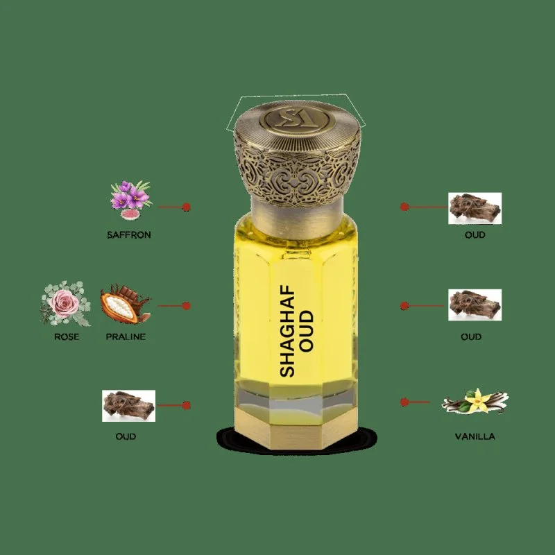 Shaghaf Oud koncentrovaný parfumový olej U 12 ml