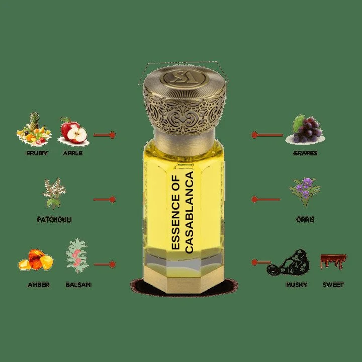 Essence of Casablanca Koncentrovaný parfumový olej U 12 ml