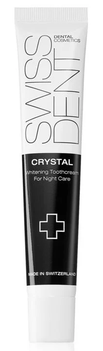 Swissdent Crystal regeneračný zubný krém s bieliacim účinkom