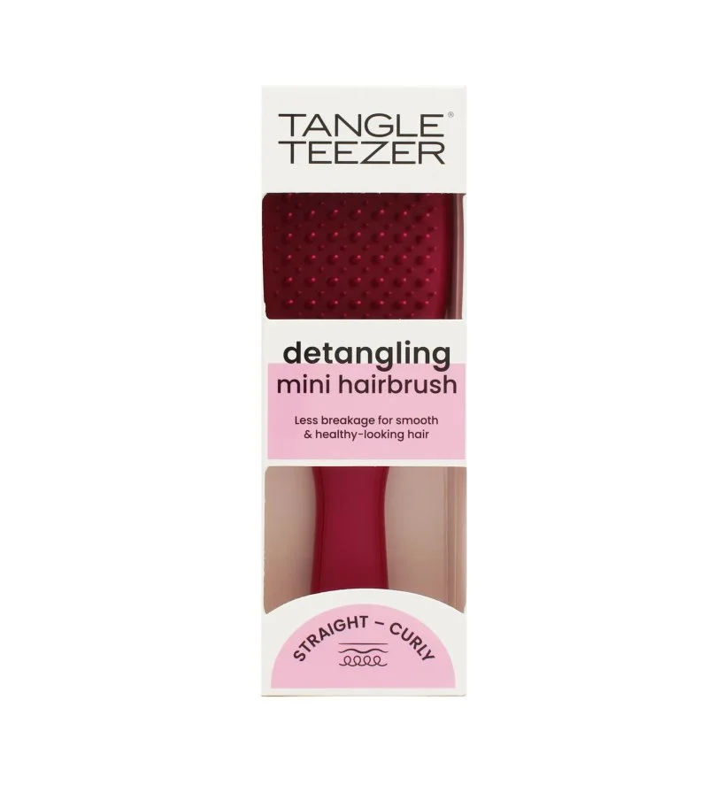 The Ultimate Detangler Mini kefa na vlasy Electric Raspberry