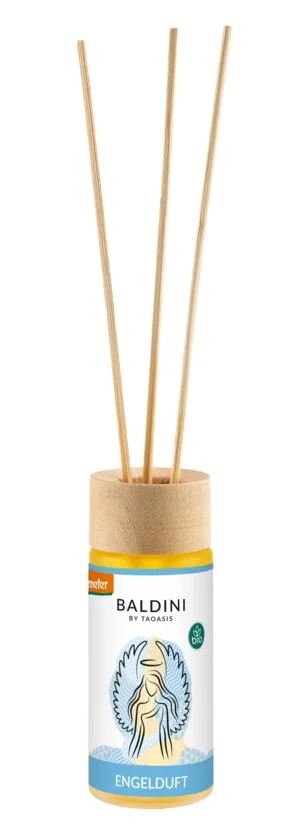 Taoasis Baldini Aroma difuzér s tyčinkami Angel Scent BIO (50 ml) - euforické, harmonizačné a aktivačné
