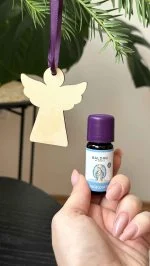 Taoasis Baldini Aroma mini súprava Angel Scent BIO (10 ml) - drevená visačka ako difuzér
