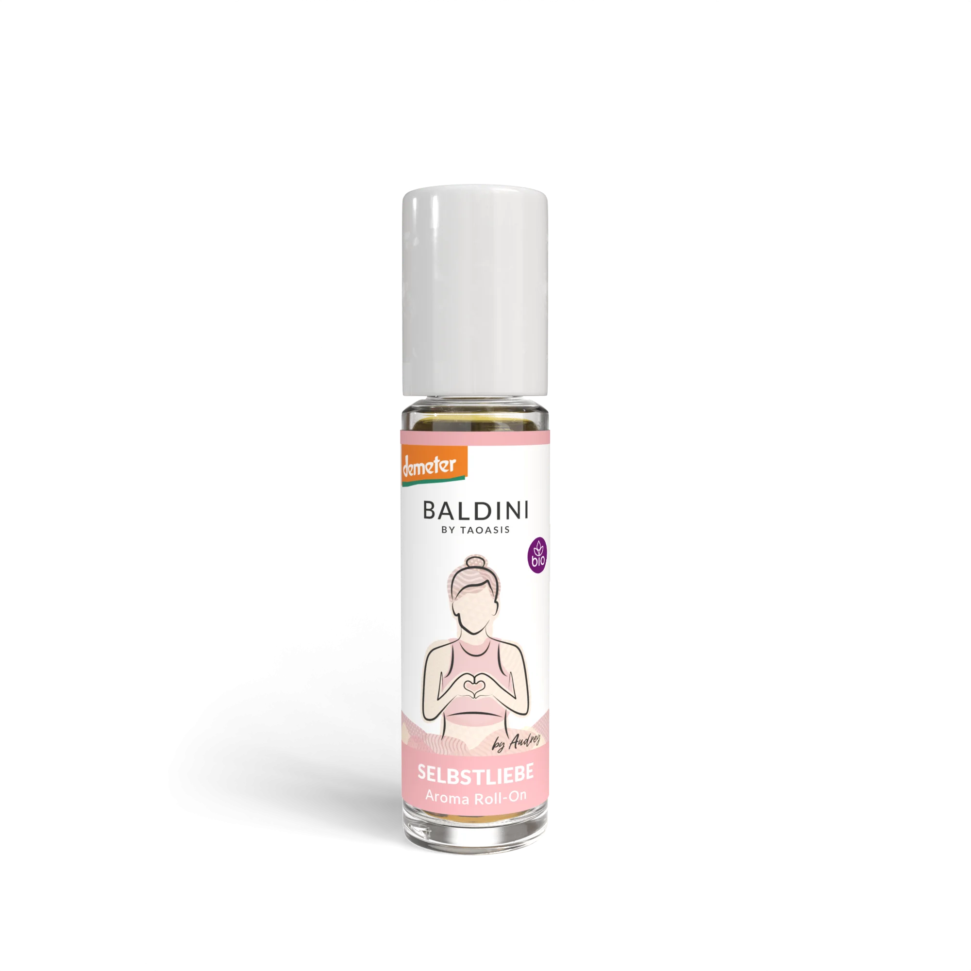 Taoasis Baldini Aroma roll-on Self love by Audrey BIO (10 ml) - povznášajúce, rozveseľujúce a povzbudzujúce