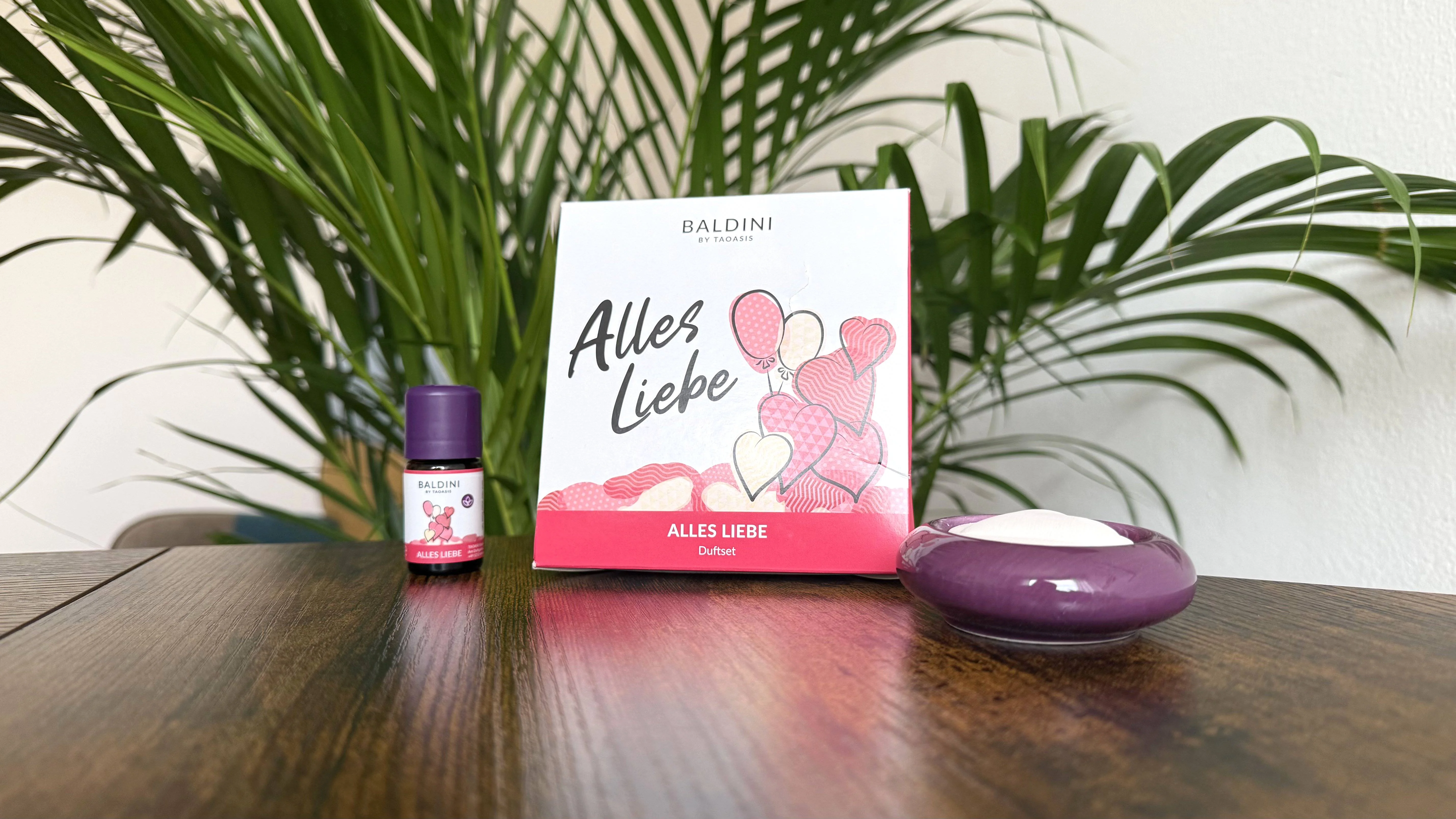 Taoasis Baldini Aromaset All the Love BIO (5 ml) - harmonizujúca vôňa s kamenným difuzérom