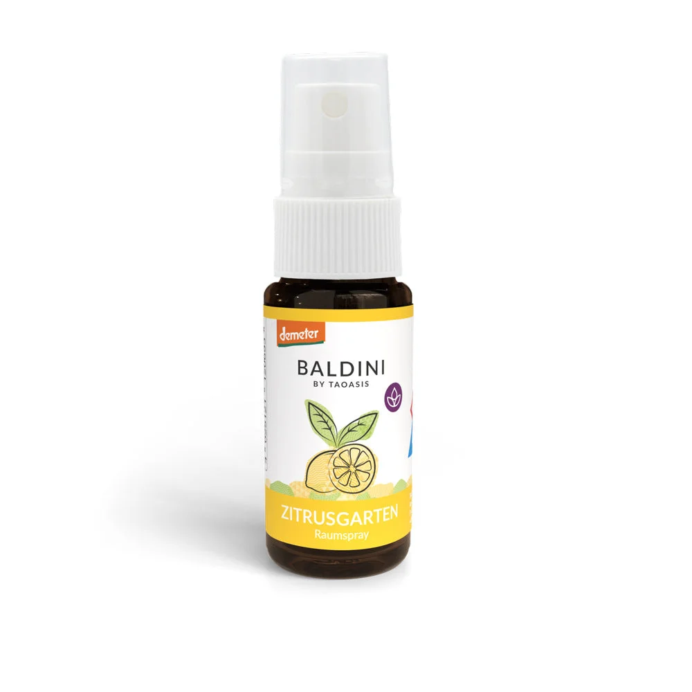 Taoasis Baldini Osviežovač vzduchu Citrus Garden BIO 50 ml - osviežuje a energizuje