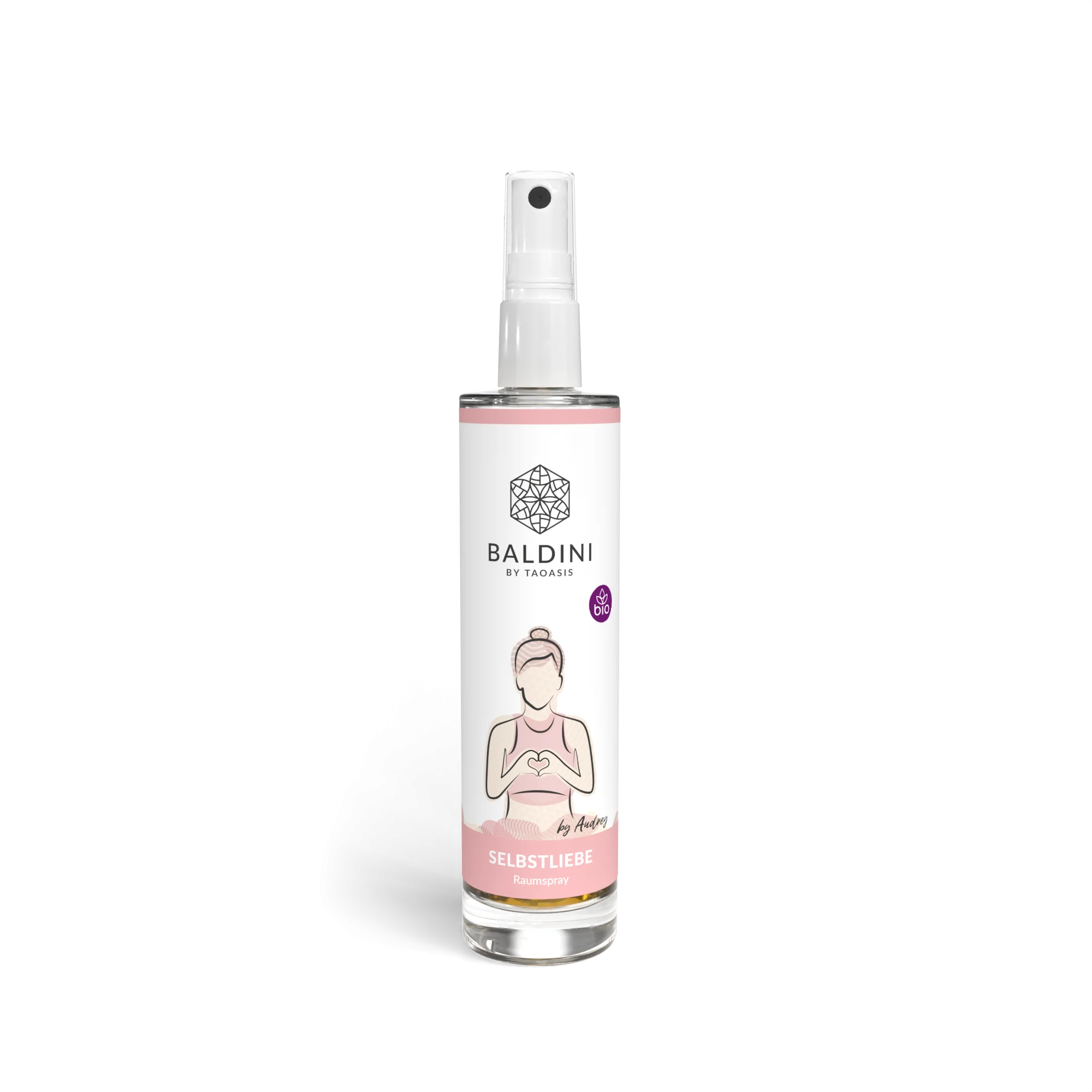Taoasis Baldini Osviežovač vzduchu Self love by Audrey BIO (50 ml) - povznášajúci, rozveseľujúci a povzbudzujúci