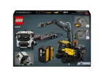 Technic 42175 Nákladné auto Volvo FMX a elektrický bager Volvo EC230
