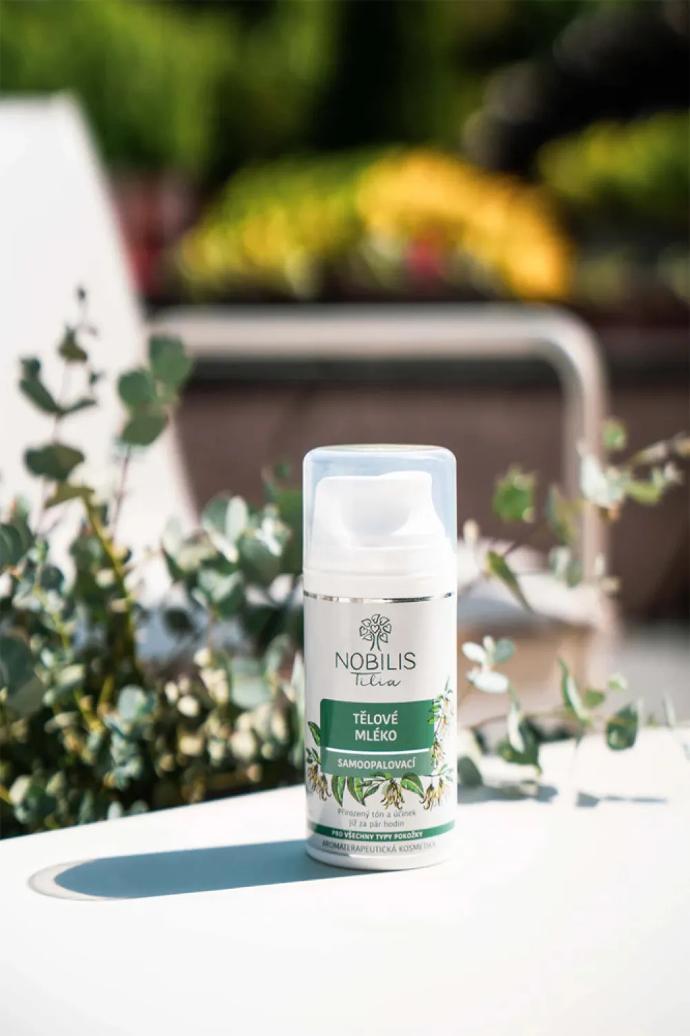 Nobilis Tilia Samoopaľovacie telové mlieko 100 ml