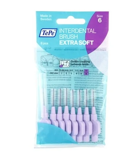 Extra Soft medzizubné kefky 1,1mm 8ks