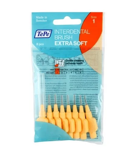 Extra Soft medzizubné kefky 0,45 mm 8 ks