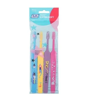TePe Kids Select Compact zubná kefka extra soft 4 ks
