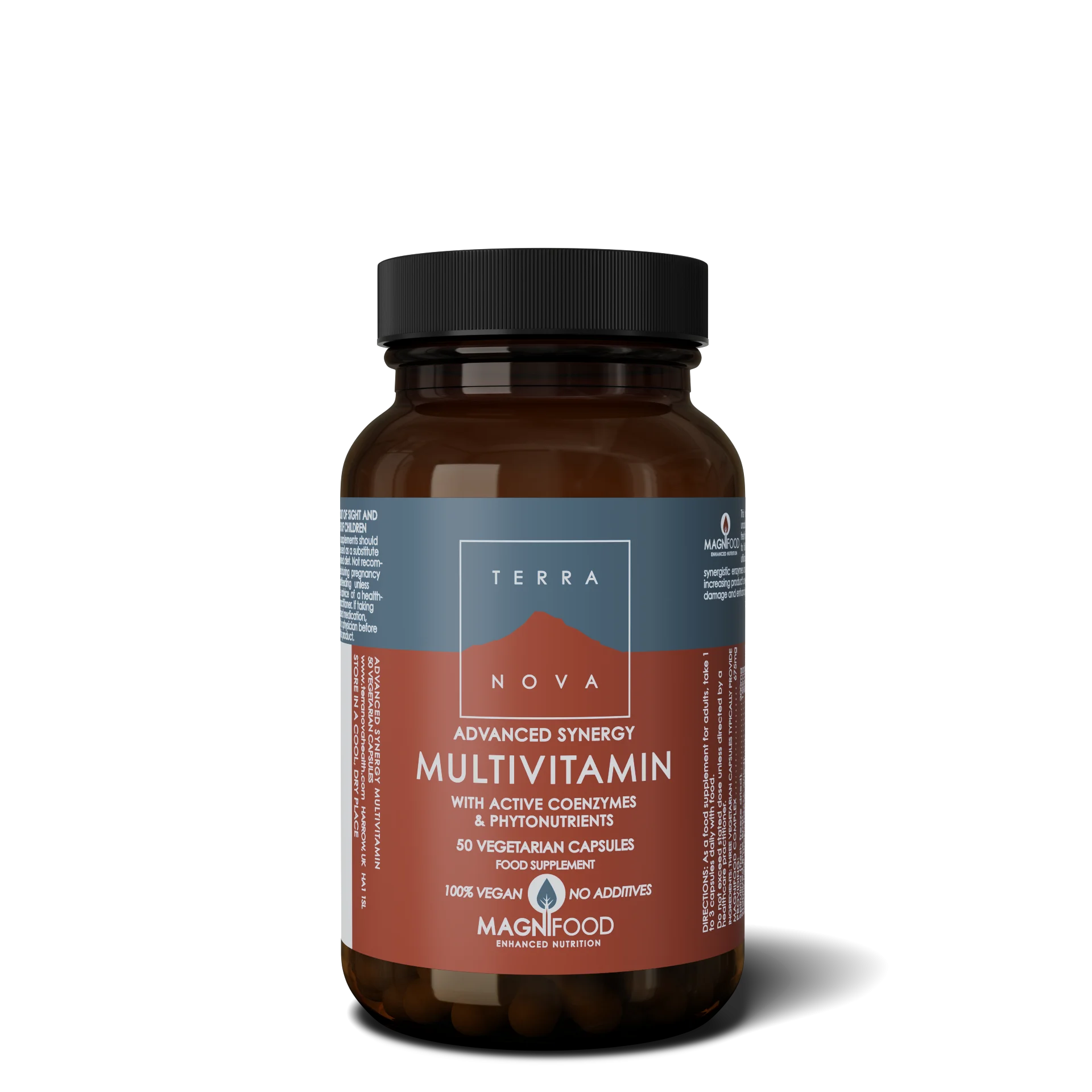 Terranova Health Advanced Synergy Multivitamin (50 kapsúl) - podporuje energiu, vitalitu a celkovú pohodu