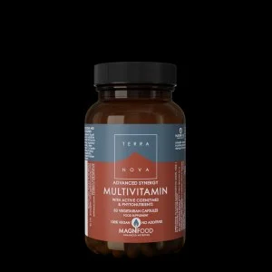 Terranova Health Advanced Synergy Multivitamin (50 kapsúl) - podporuje energiu, vitalitu a celkovú pohodu