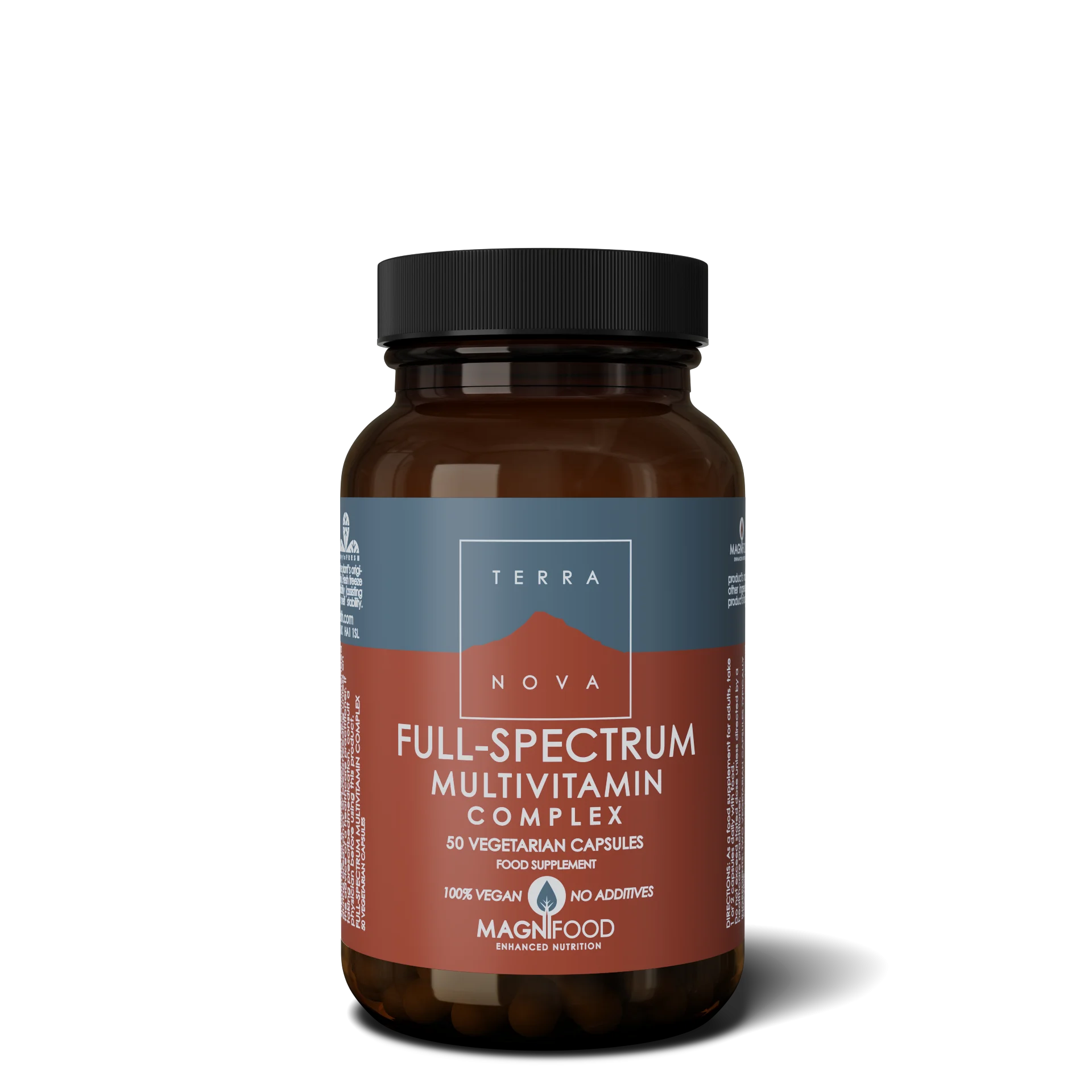Terranova Health Plnospektrálny multivitamínový komplex (50 kapsúl) - podpora každodennej vitality