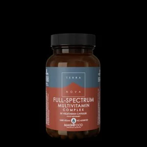 Terranova Health Plnospektrálny multivitamínový komplex (50 kapsúl) - podpora každodennej vitality