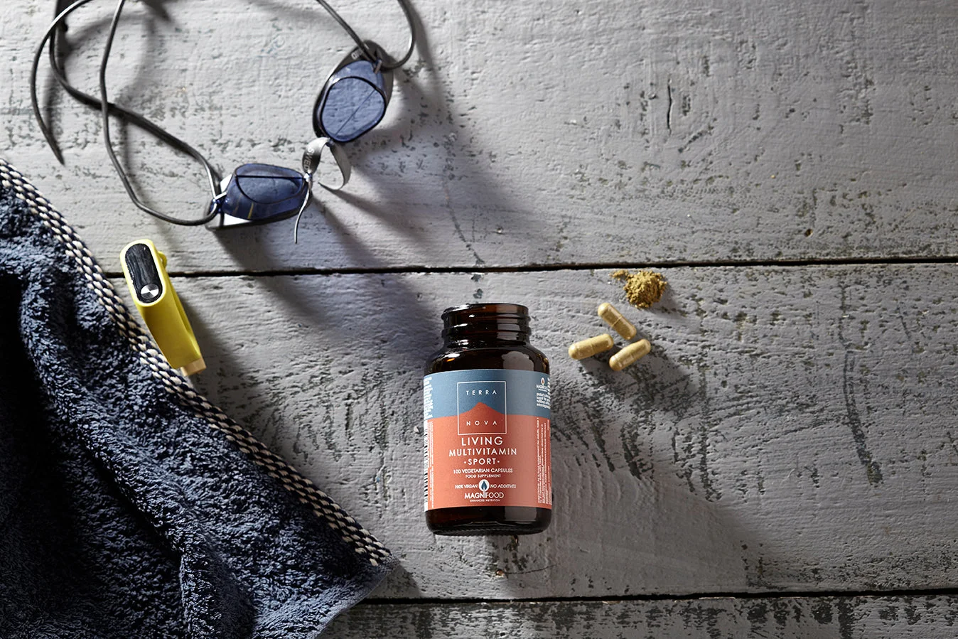 Terranova Health Living Multivitamin Sport (50 kapsúl) - podporí telo počas výkonu aj regenerácie