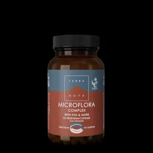 Terranova Health Probiotický komplex & prebiotiká (50 kapsúl) - na podporu črevnej mikroflóry