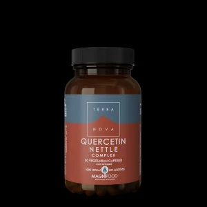 Terranova Health Quercetin Nettle Complex so žihľavou (50 kapsúl) - pri peľovej sezóne a oslabenej imunite