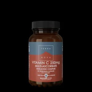 Terranova Health Vitamín C 250 mg Komplex 50 kapsúl - vo forme minerálnych askorbátov