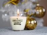 The Greatest Candle in the World Sada - 1x sviečka (130 g) 2x náplň - jazmínový zázrak - doma si môžete vyrobiť ďalšie dve sviečky