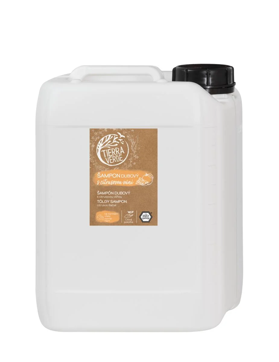 Tierra Verde Šampón dubový s citrusovou vôňou 300 ml - pre celú rodinu