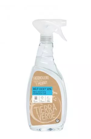 Tierra Verde Biely ocot 10% 750 ml - sprej - univerzálny pomocník v domácnosti