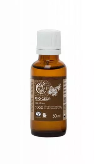 Tierra Verde Esenciálny olej Cedr BIO (30 ml) - mužná a upokojujúca vôňa