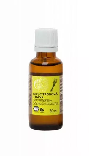 Tierra Verde Esenciálny olej z citrónovej trávy BIO (30 ml) - pomáha pri vyčerpaní