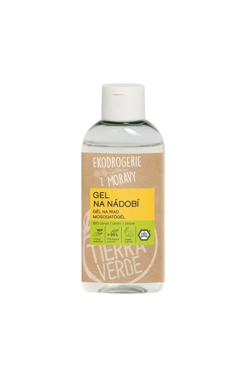 Tierra Verde Gél na riad - BIO citrón 100 ml