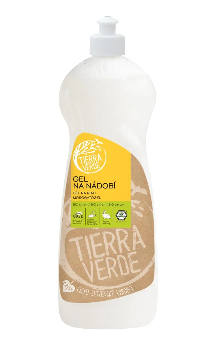 Tierra Verde Gél na riad - BIO citrón 100 ml