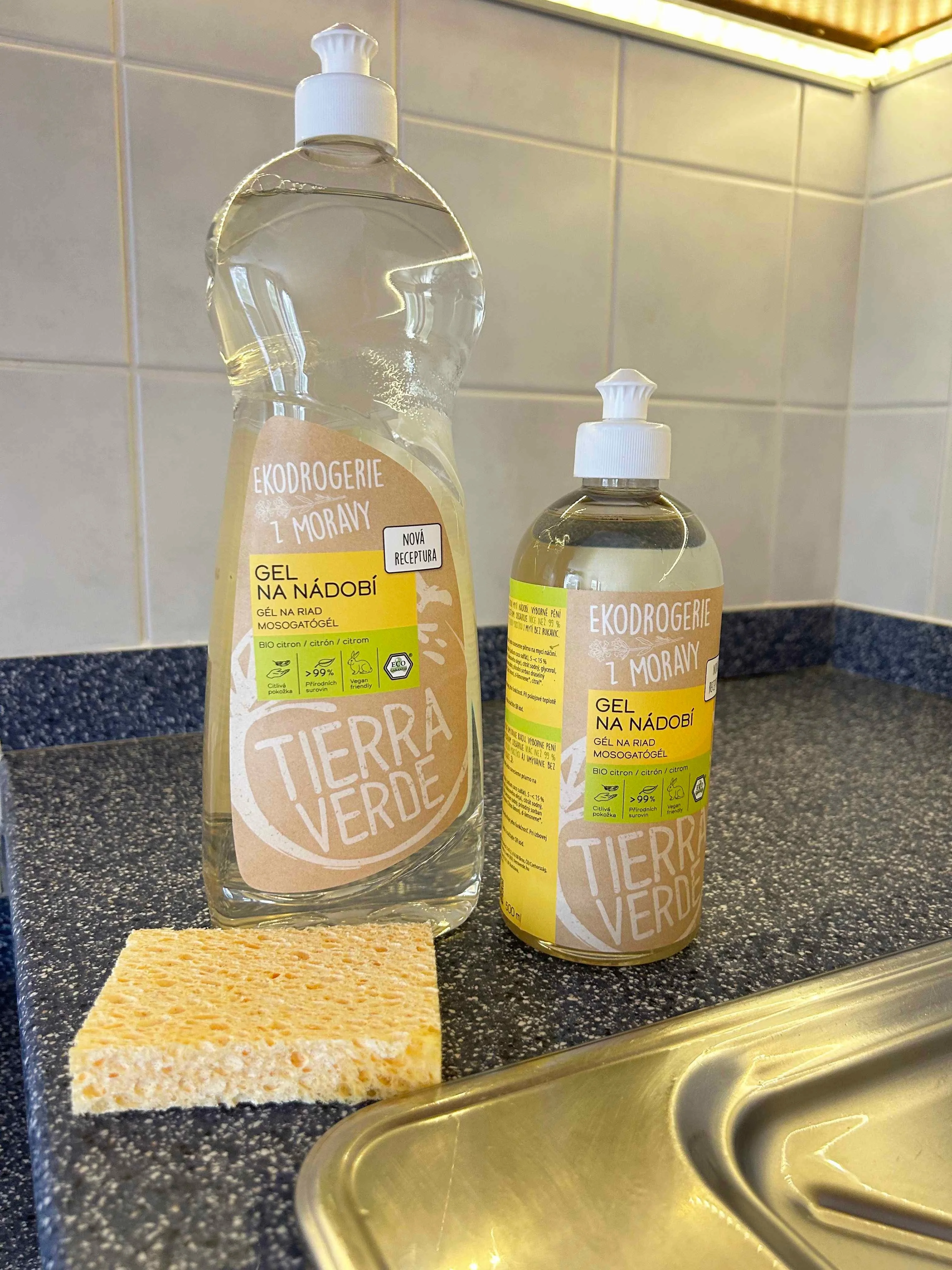 Tierra Verde Gél na riad - BIO citrón 100 ml