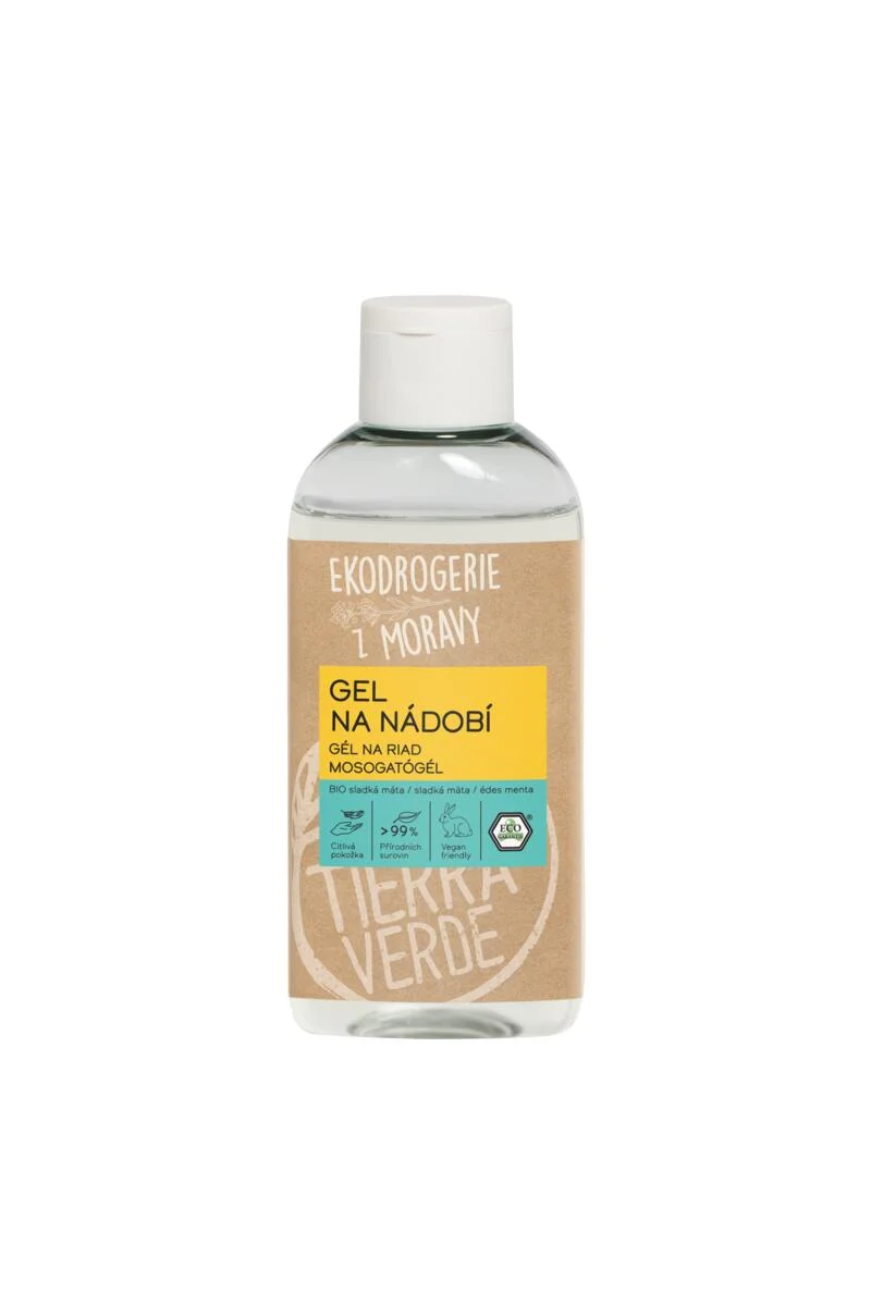Tierra Verde Gél na riad - BIO sladká mäta 100 ml