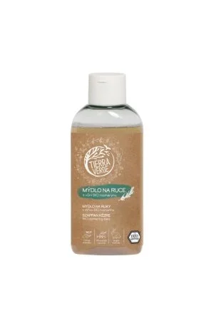 Tierra Verde Tekuté mydlo na ruky - BIO Rozmarín 100 ml - s českým bio skorocelom