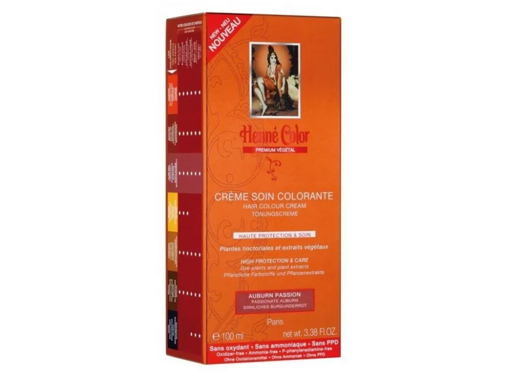 Henné Color Tónovaný obväz na vlasy s vysokou ochranou a starostlivosťou Premium 100ml Bordeaux