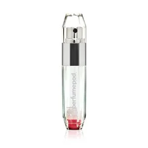 Travalo Perfume Pod Crystal plniteľný rozprašovač parfumov strieborný