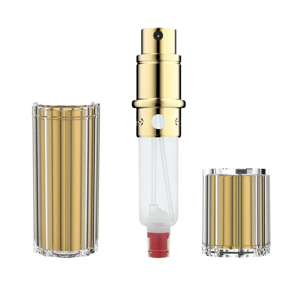 Bijoux plniteľný rozprašovač parfémov Gold 5 ml 5 ml zlatá